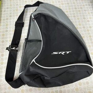 Black and Gray Men's Sling Bag